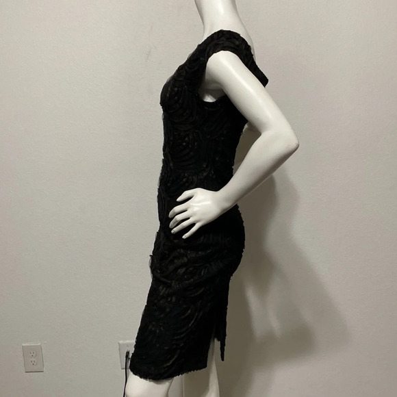 Jessica Howard Ribbon Patterned Sheath Dress Size 4 - Picture 3 of 5